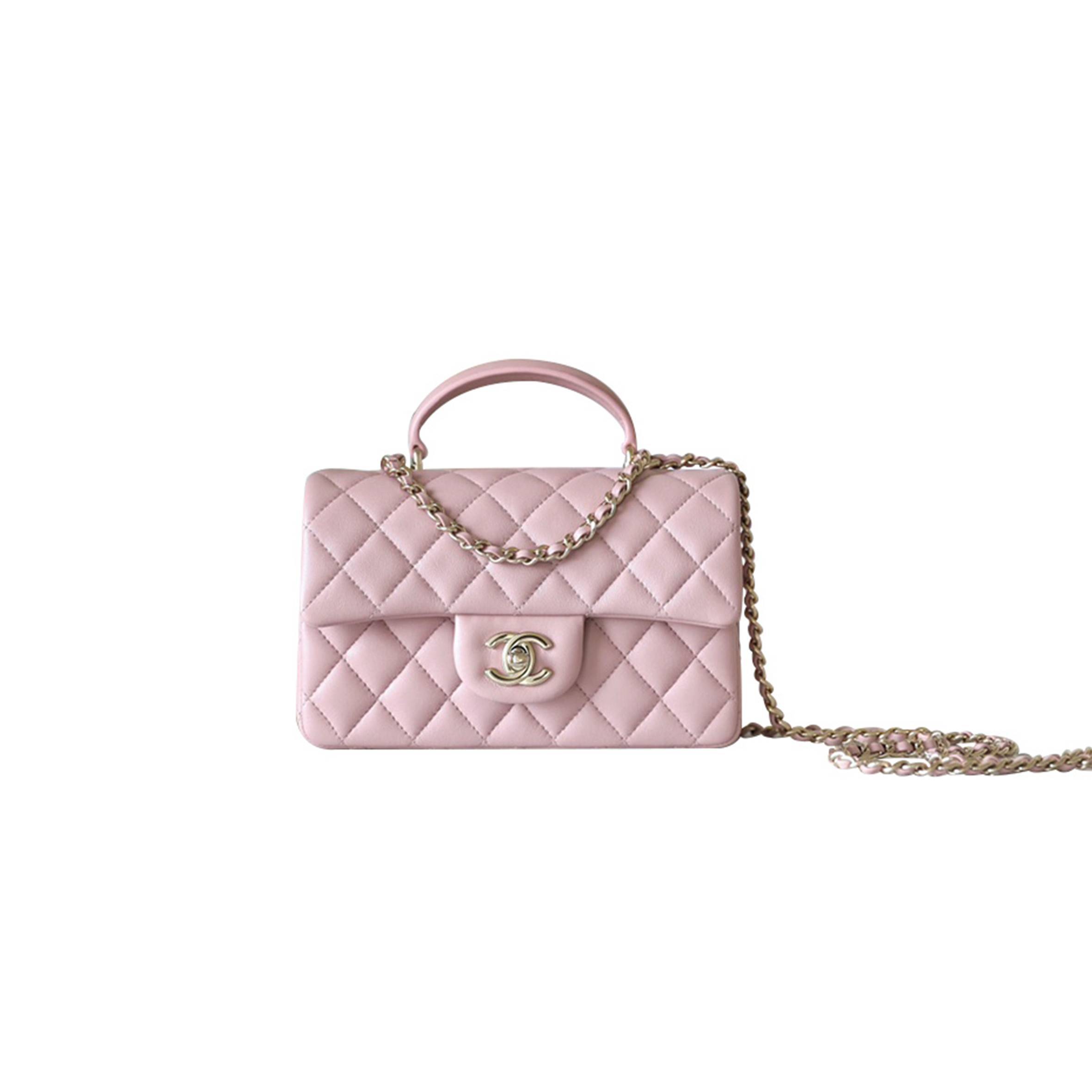 CHANEL MASTER 23P CLASSIC HANDLE BAG AS2431 (20*12*6cm)